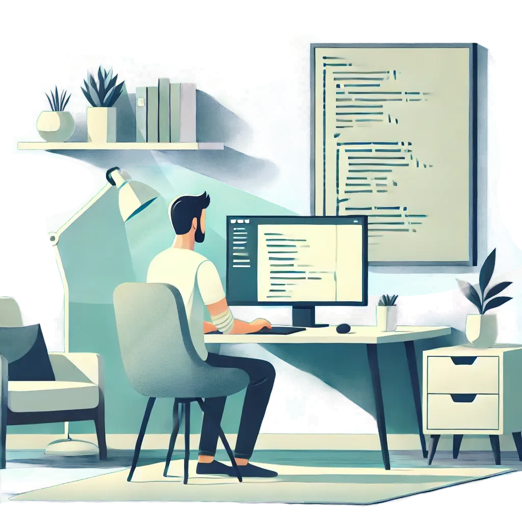 Freelancer illustration